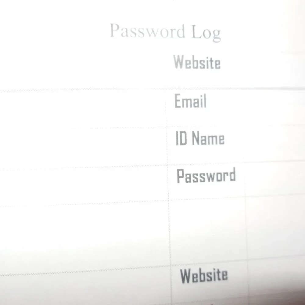 Online Shopping Log & Weekly Wardrobe Planner Paperback 108 pages tracker gifts